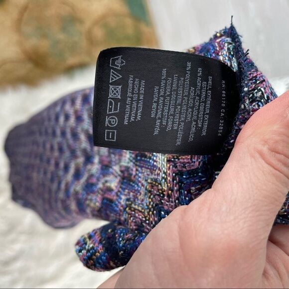 Anthropologie Maeve Westwater Chevron Sleeveless Knit Dress - Picture 11 of 11